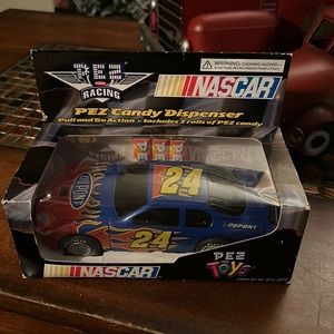 Pez racing by nascar new in box Pez still in box DuPont number 24